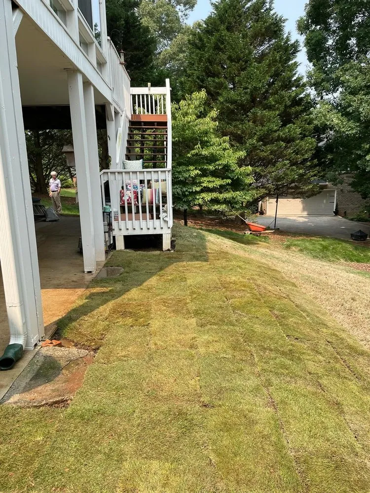 Top-rated garden landscaping in Gainesville, GA by JB Yard & Junk Solutions