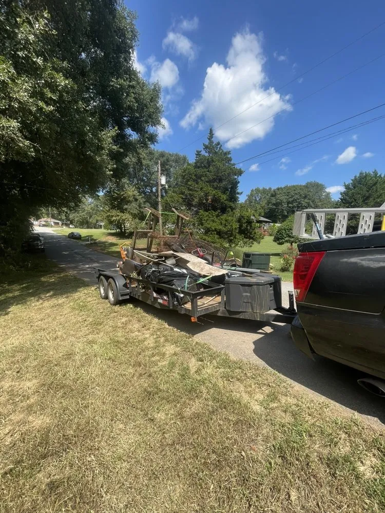Custom outdoor landscaping near you in Gainesville, GA by JB Yard & Junk Solutions