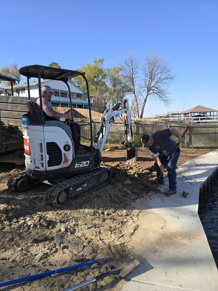 Custom outdoor landscaping experts serving Kemp, TX - JBC MOWING LLC