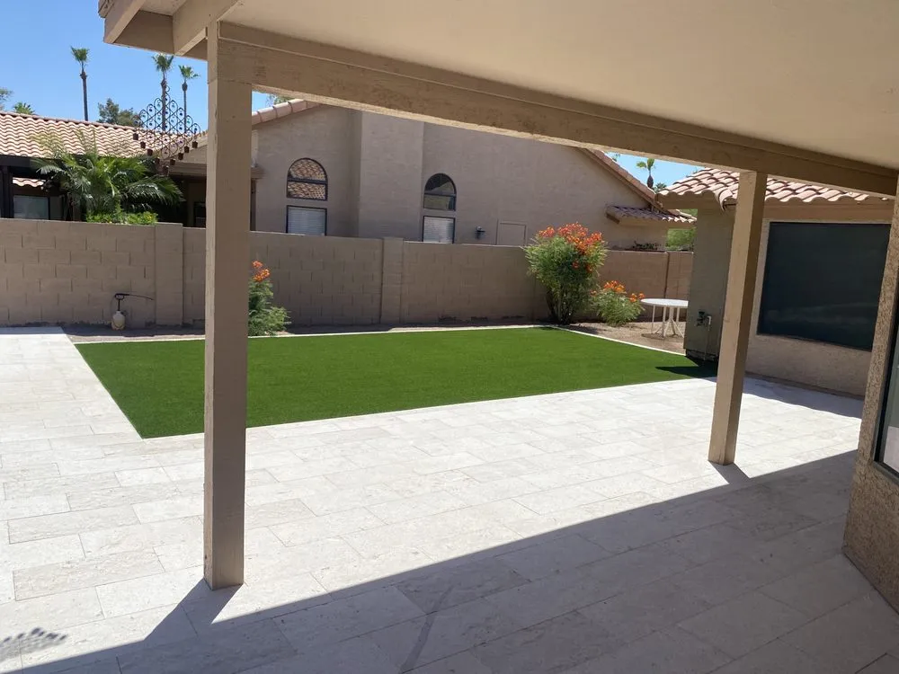 Top-rated outdoor landscaping for residential properties in Phoenix, AZ by JBHardscape