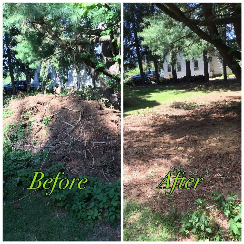 Local yard maintenance for residential properties in Danbury, CT by JBJ Landscaping Service