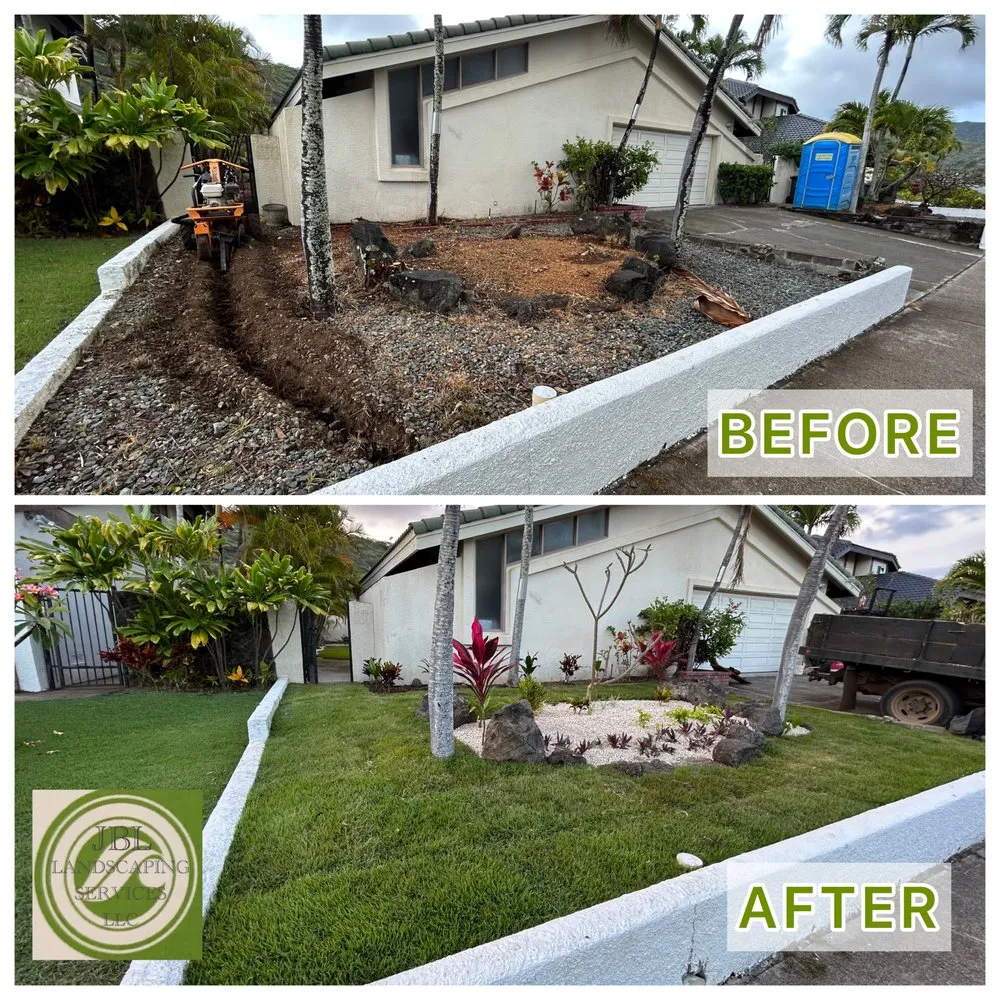 Top-rated yard cleanup service for residential properties across Ewa Beach, HI - JBL Landscaping Services