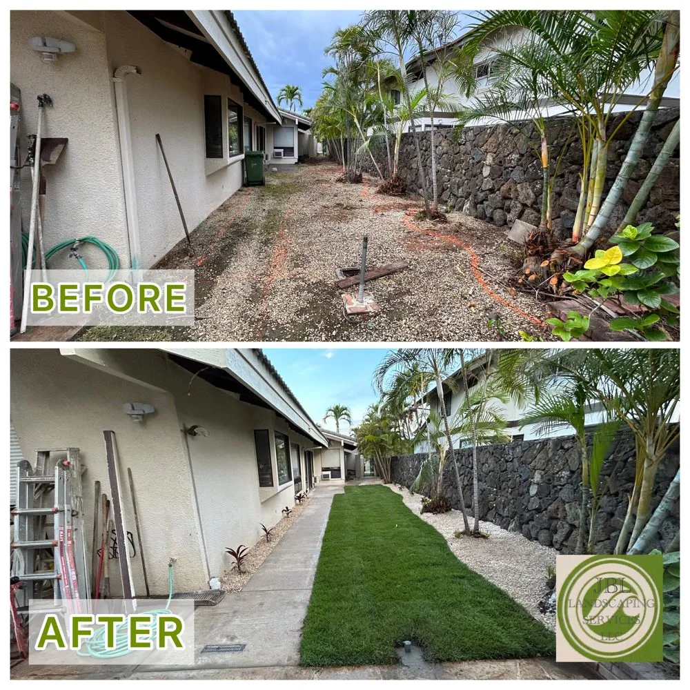 Affordable landscape installation in Ewa Beach, HI - JBL Landscaping Services