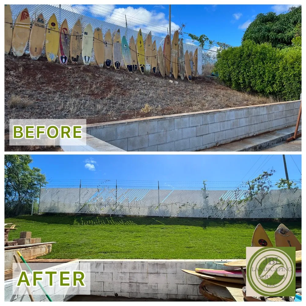 Top-rated landscape installation for year-round maintenance in Ewa Beach, HI by JBL Landscaping Services