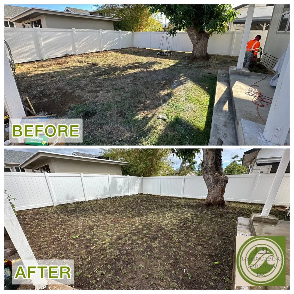 Custom residential landscaping in Ewa Beach, HI by JBL Landscaping Services