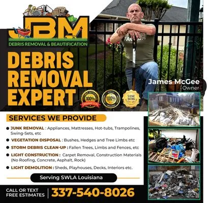 JBM Debris Removal and Beautification