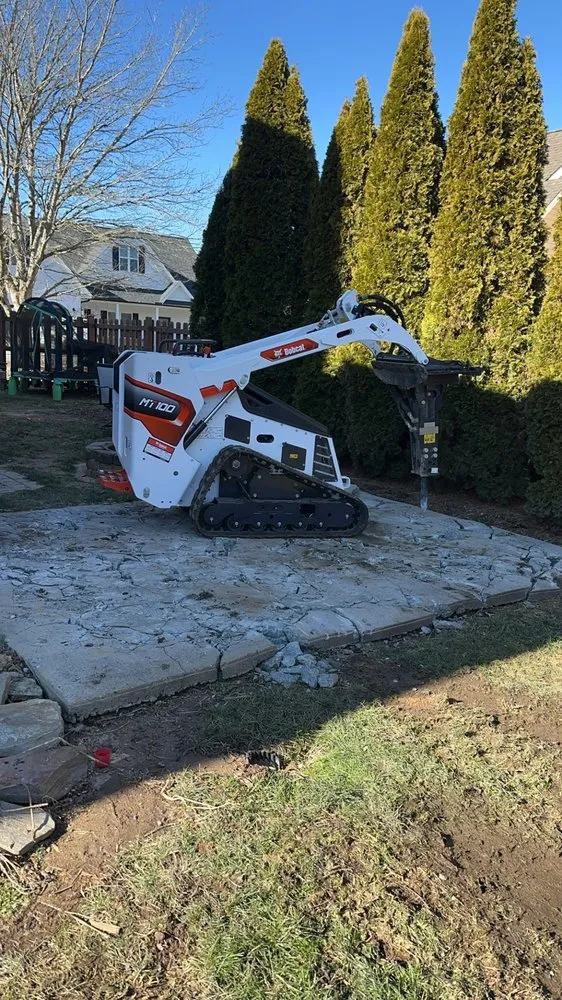 Professional landscape design in Tryon, NC by JB’s Dumpsters & Waste Management