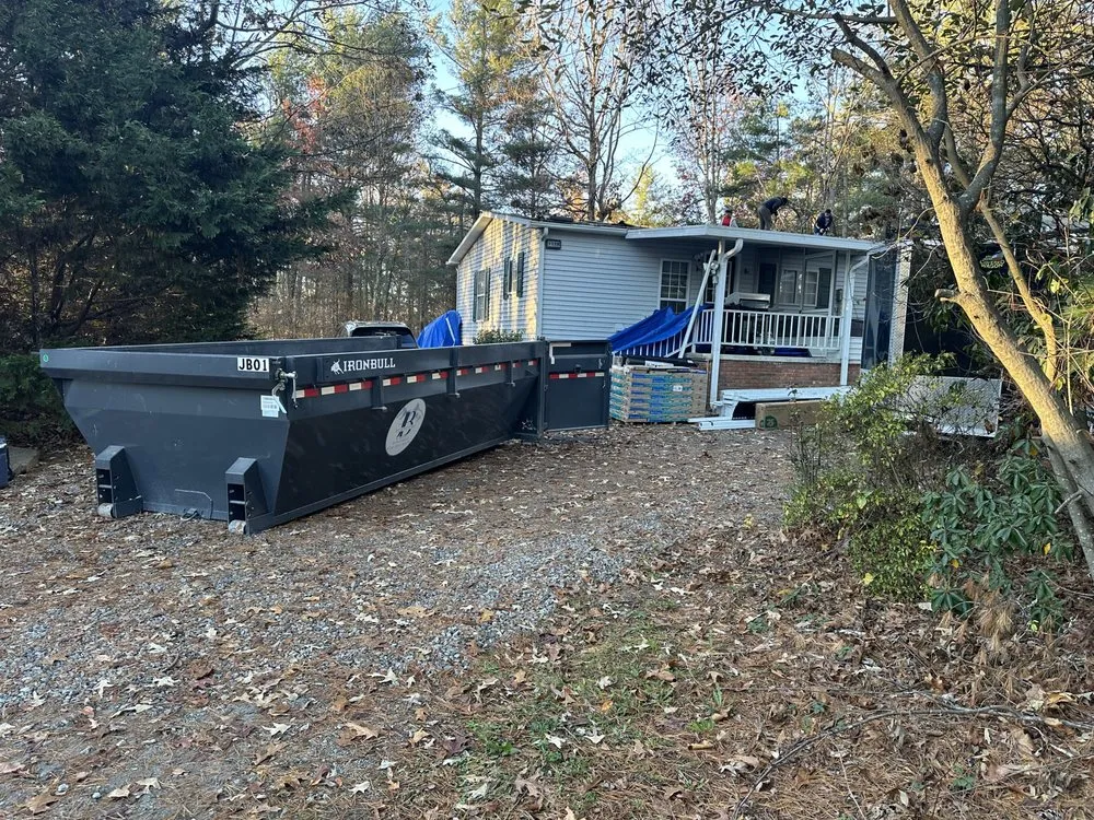Professional landscape installation for homes across Tryon, NC - JB’s Dumpsters & Waste Management