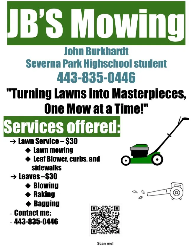 Affordable lawn mowing service experts serving Severna Park, MD - JB’s Mowing