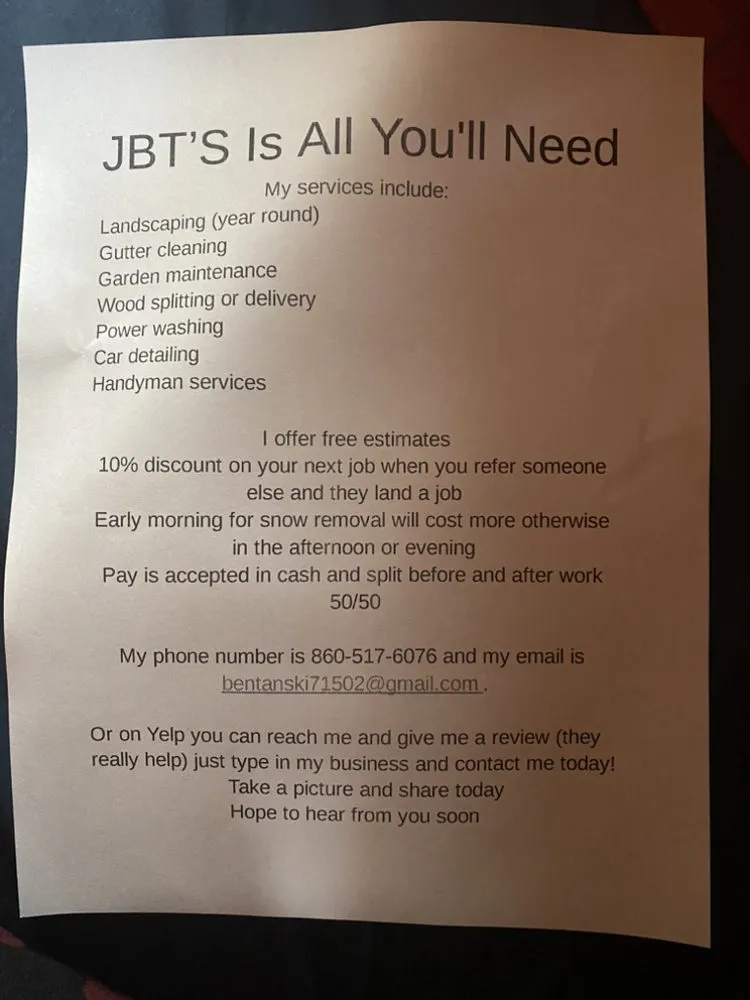 Expert garden landscaping in Plainville, CT - JBT’S Is All You’ll Need