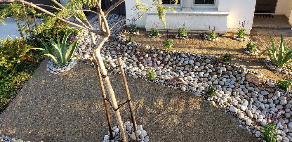 Custom landscape installation in Vista, CA - JC Bowers Landscaping & Tree Services