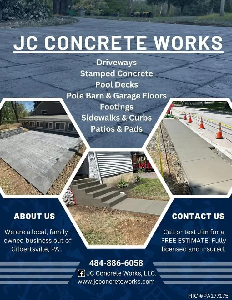 Affordable landscape design in Gilbertsville, PA - JC Concrete Works