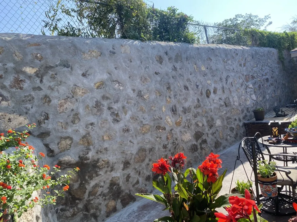 Affordable landscape installation with custom design in Anthony, TX by JC Contractors