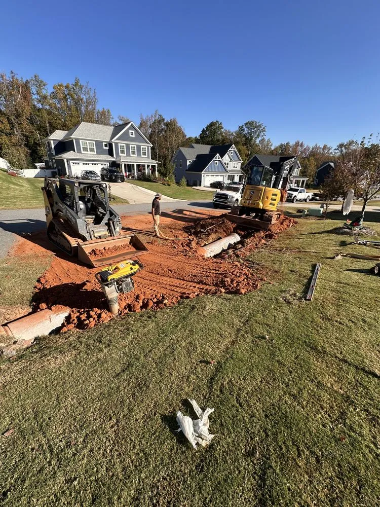 Expert yard maintenance for homes in Charlotte, NC by JC Excavation
