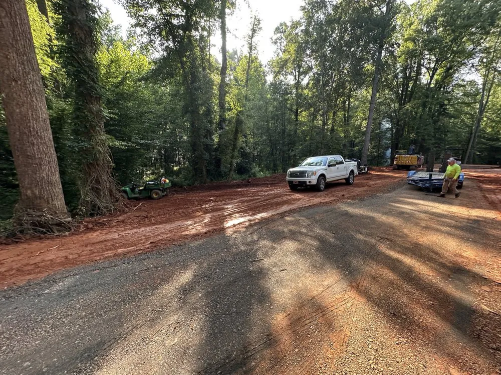 Affordable yard cleanup service for outdoor upgrades in Charlotte, NC by JC Excavation