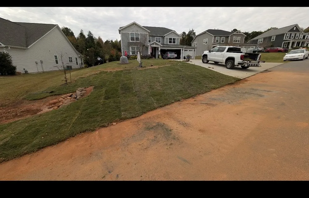 Professional outdoor landscaping in Charlotte, NC by JC Excavation