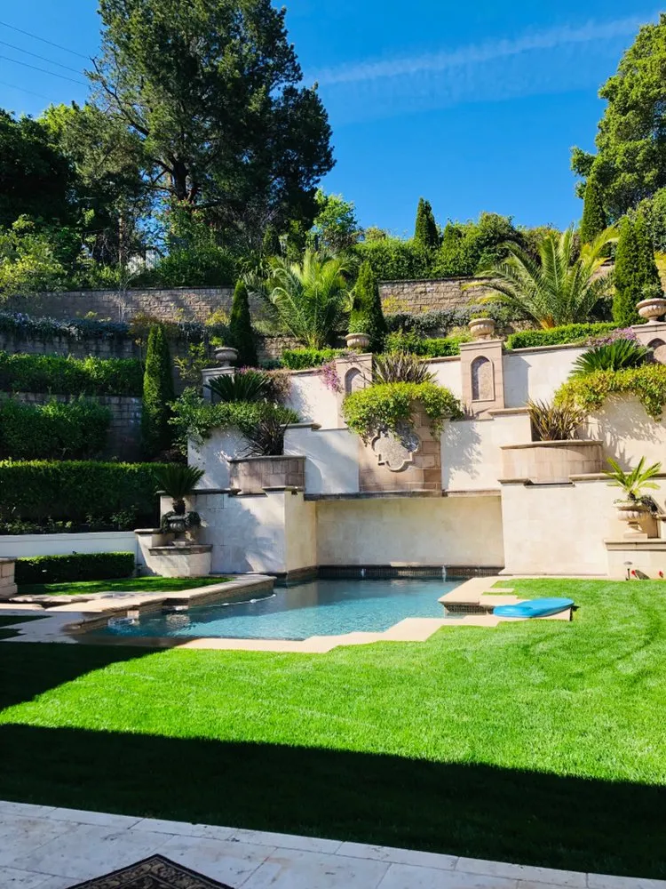 Custom landscape installation in Hayward, CA by J&C Gardening Services