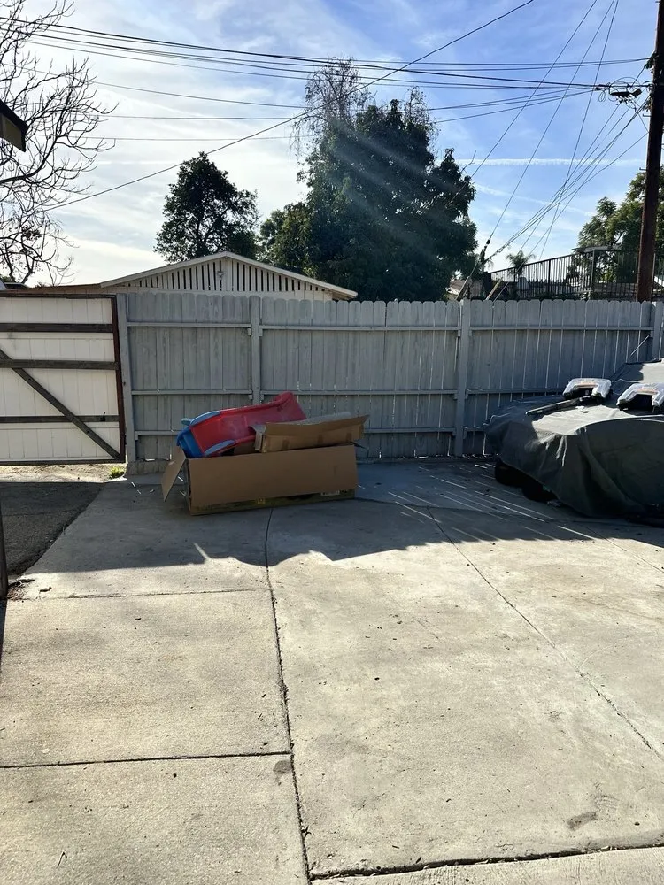 Reliable yard cleanup service near you in West Covina, CA by JC Hauling