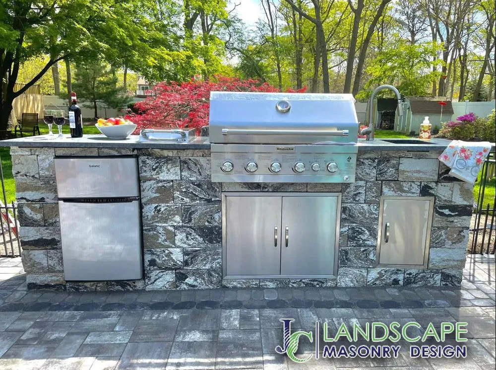 Professional yard cleanup service in Medford, NY by JC Landscape & Masonry