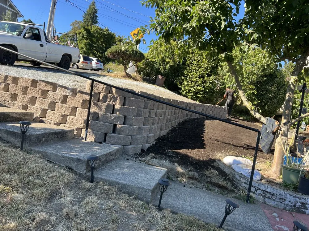 Custom landscape design for beautiful yards in Seattle, WA by JC Landscape and Construction