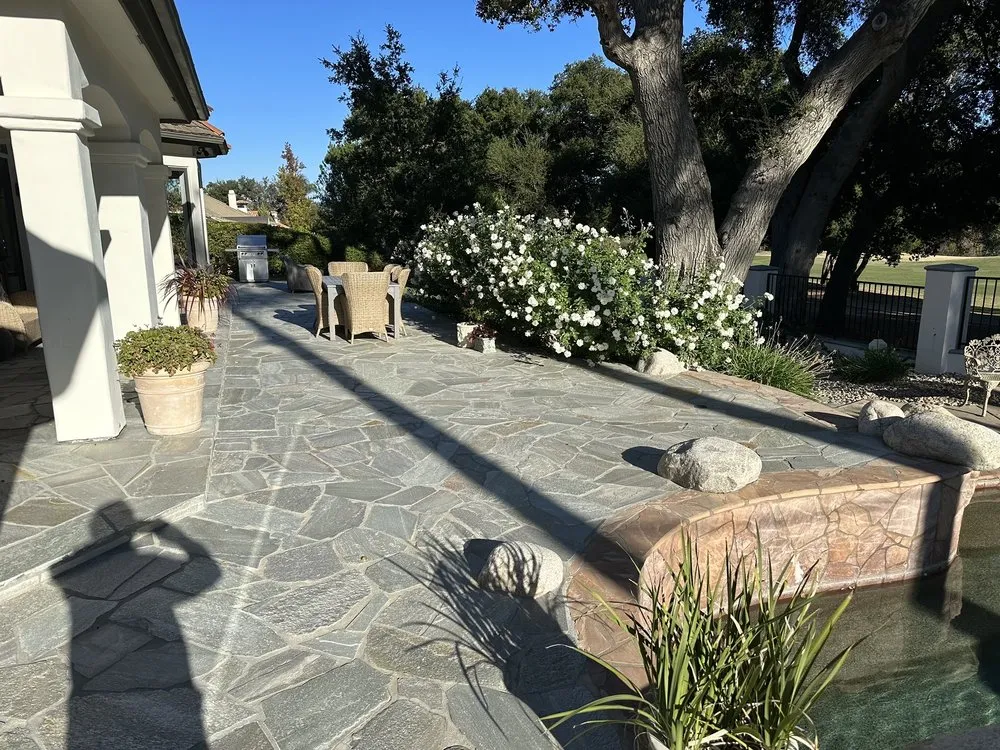 Custom outdoor landscaping with custom design across Lake Elsinore, CA - JC Landscape