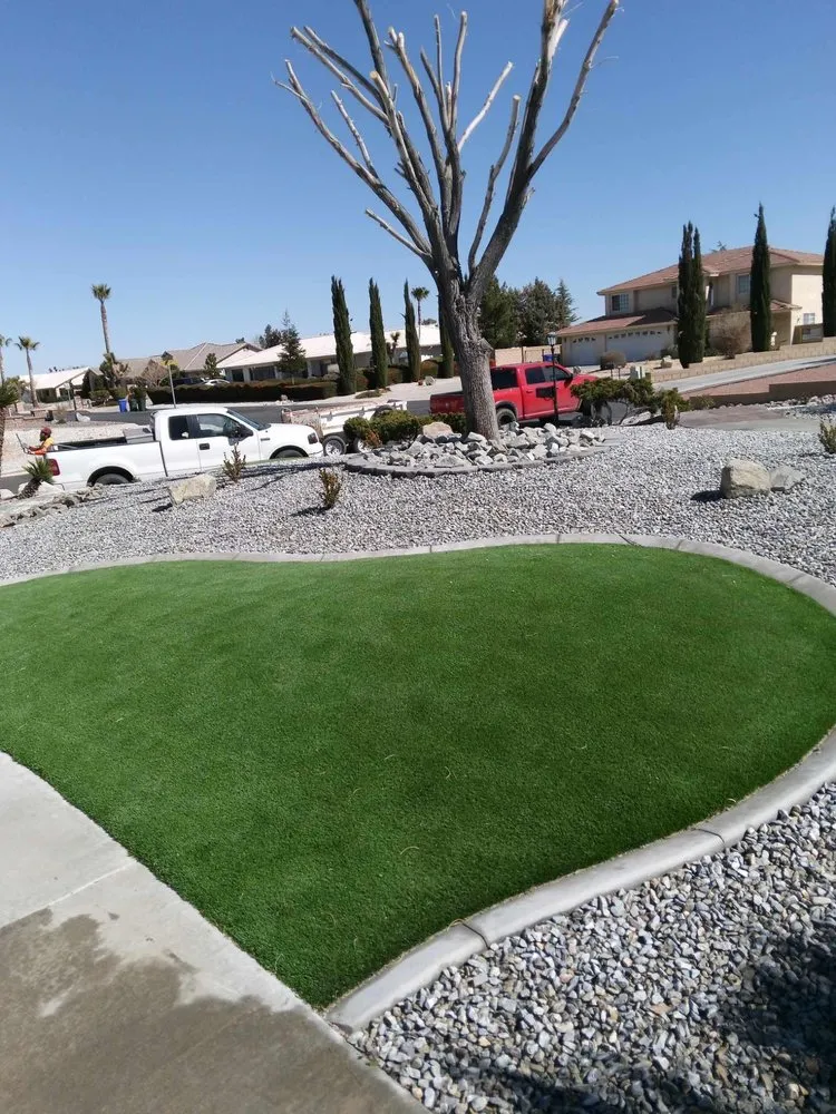 Custom lawn care service in Apple Valley, CA by J&C Landscape Services