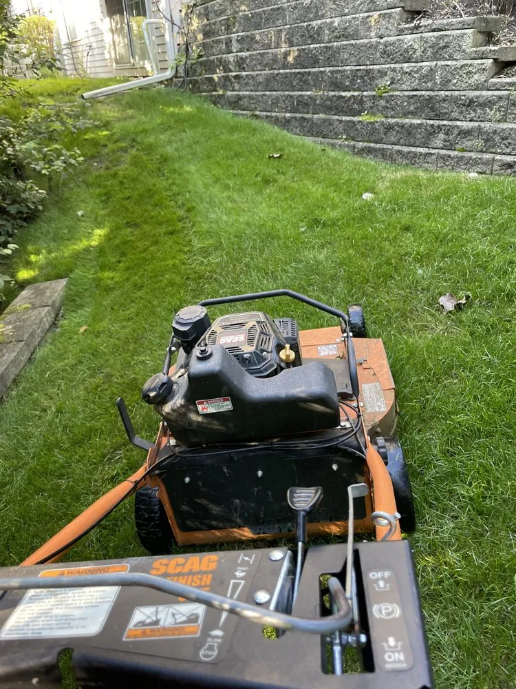 Expert lawn mowing service in Waukegan, IL by JC Landscapes