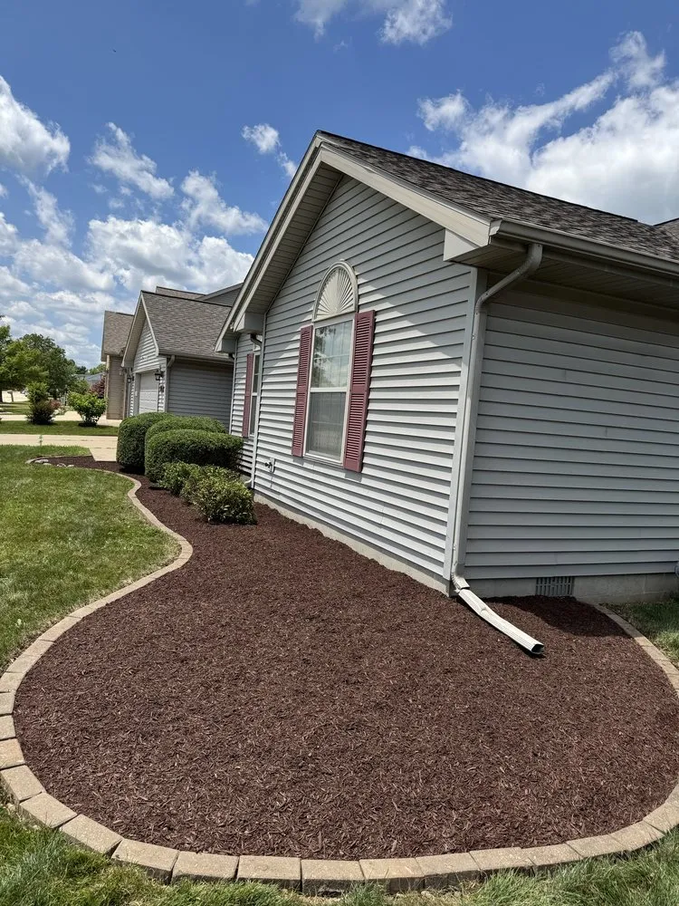 Expert residential landscaping for beautiful yards in Champaign, IL by JC Landscaping & Construction Services