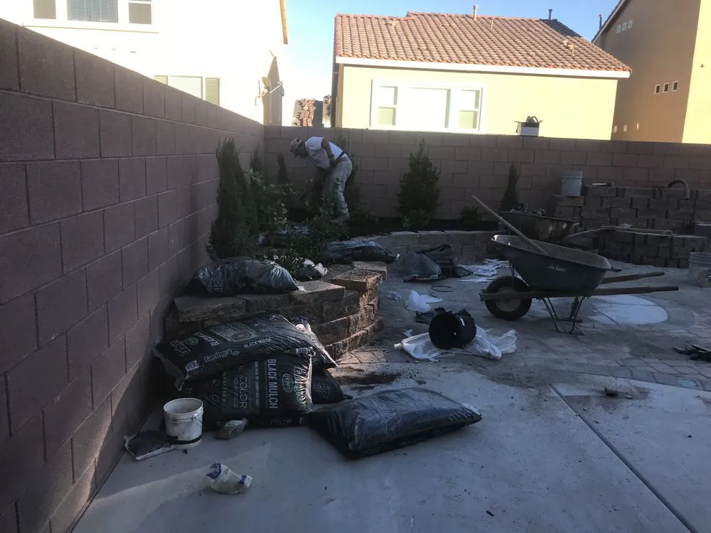 Trusted garden landscaping for residential properties across Las Vegas, NV - JC Landscaping and Concrete