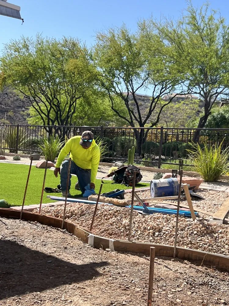 Custom lawn care service in Las Vegas, NV by JC Landscaping and Concrete
