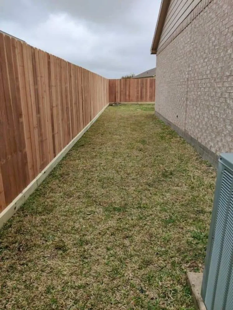 Professional outdoor landscaping for year-round maintenance in Dickinson, TX by JC Landscaping and Fencing