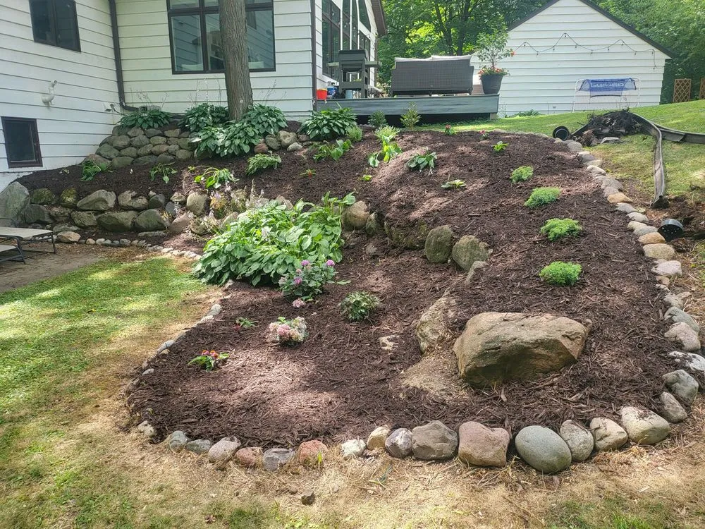 Professional yard cleanup service in Eagan, MN by JC Landscaping