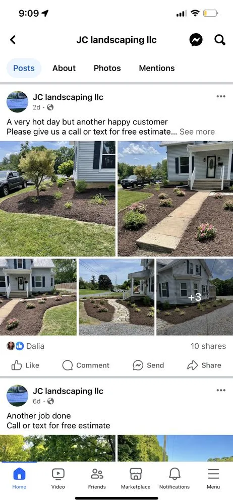 Local lawn care service for outdoor upgrades in Maurertown, VA by Jc Landscaping