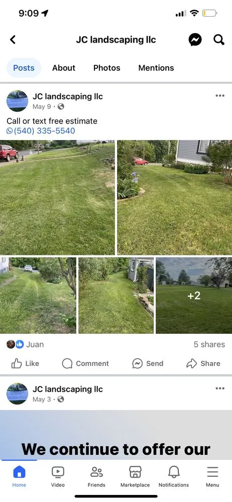 Affordable landscape design in Maurertown, VA by Jc Landscaping