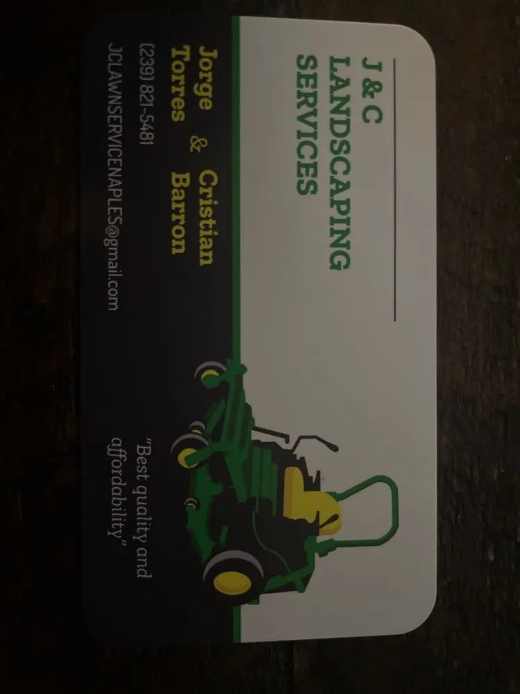 Custom outdoor landscaping in Naples, FL - J&C Landscaping