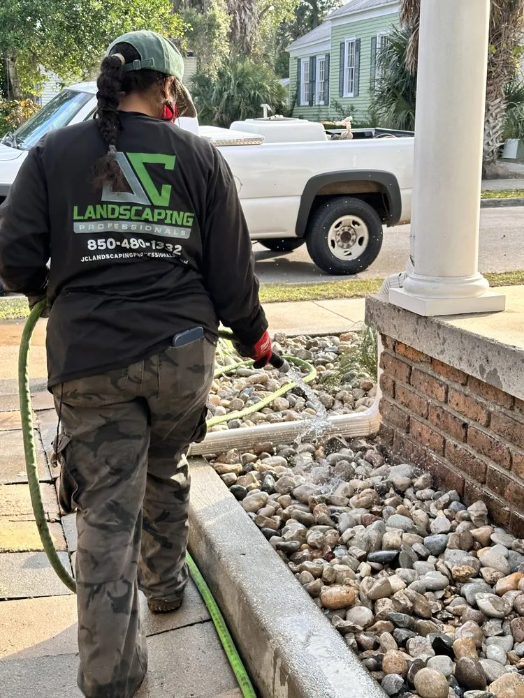 Professional garden landscaping in Pensacola, FL by JC Landscaping Professionals
