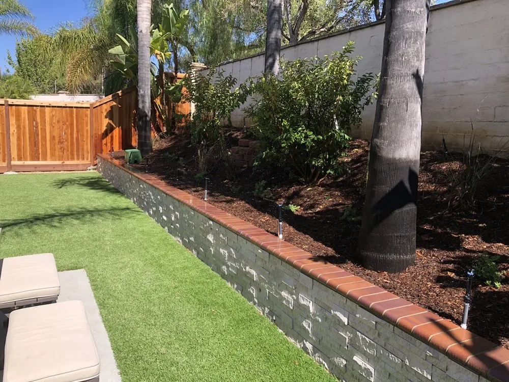 Affordable lawn mowing service with custom design in Placentia, CA by JC Landscaping Services