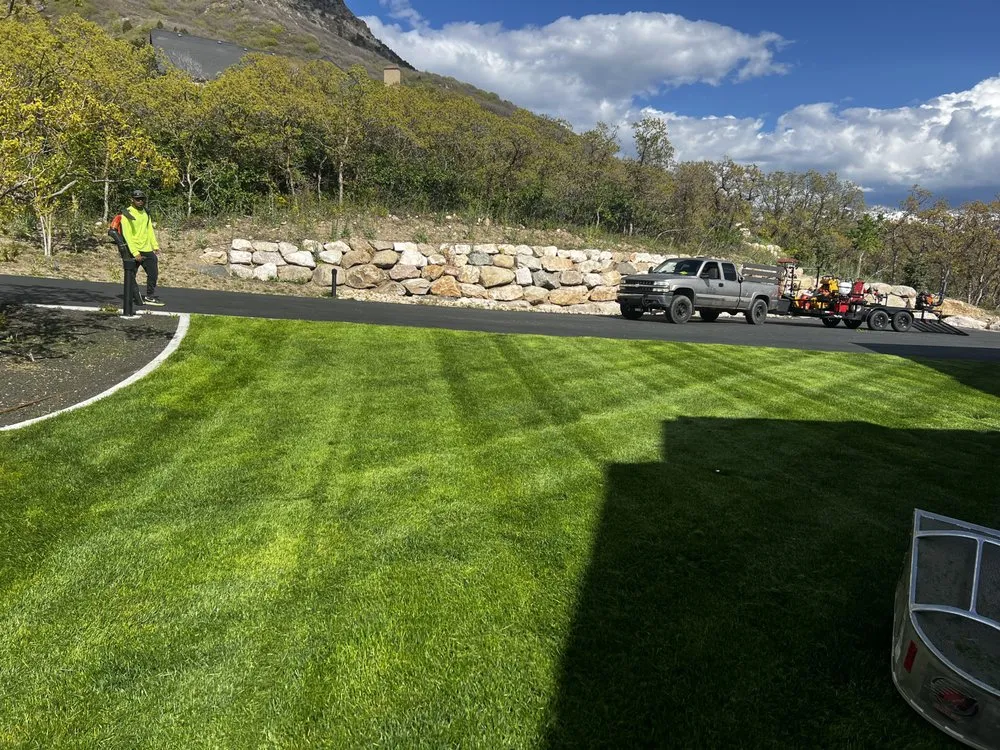 Expert landscape installation for homes in West Haven, UT by JC Landscaping