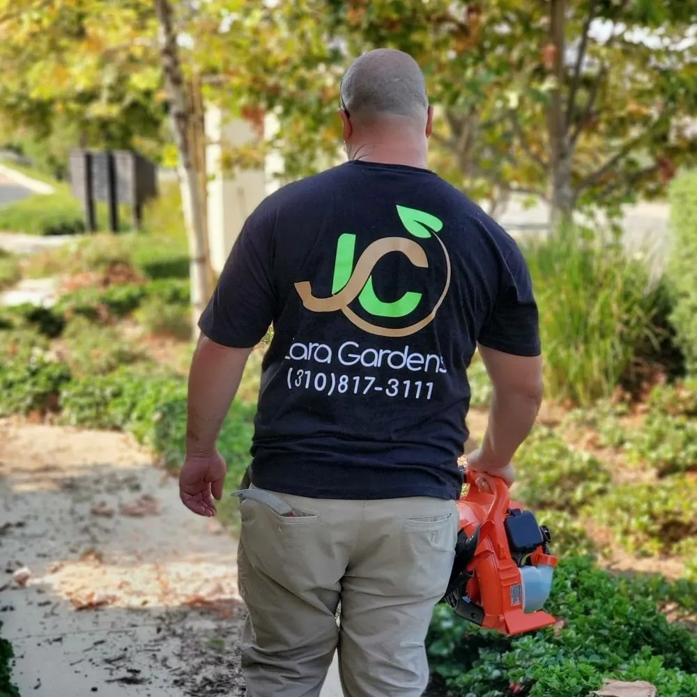 Custom outdoor landscaping in Inglewood, CA by JC Lara Gardens