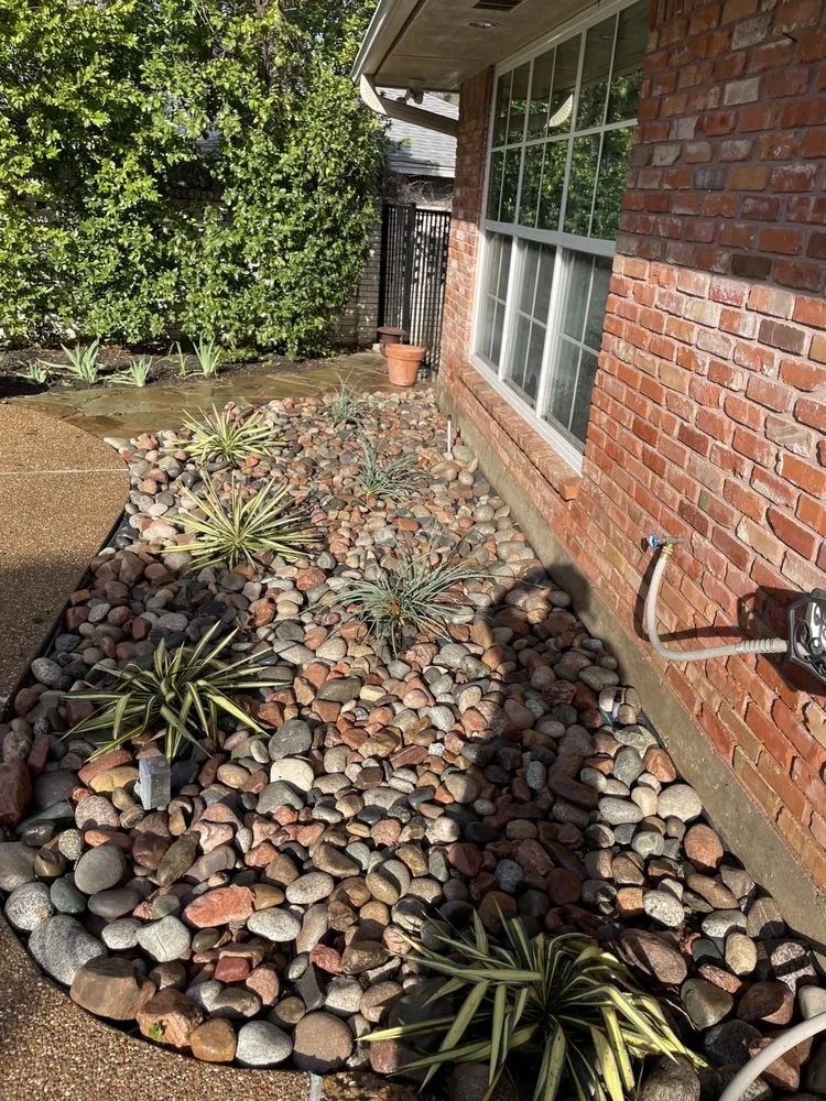 Expert garden landscaping for residential properties across Fort Worth, TX - JC Lawn and Tree Care