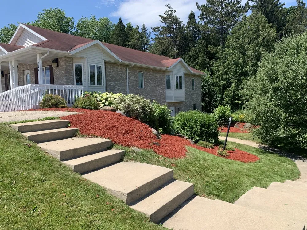 Custom garden landscaping experts serving Madison, WI - J&C Lawn Care Service