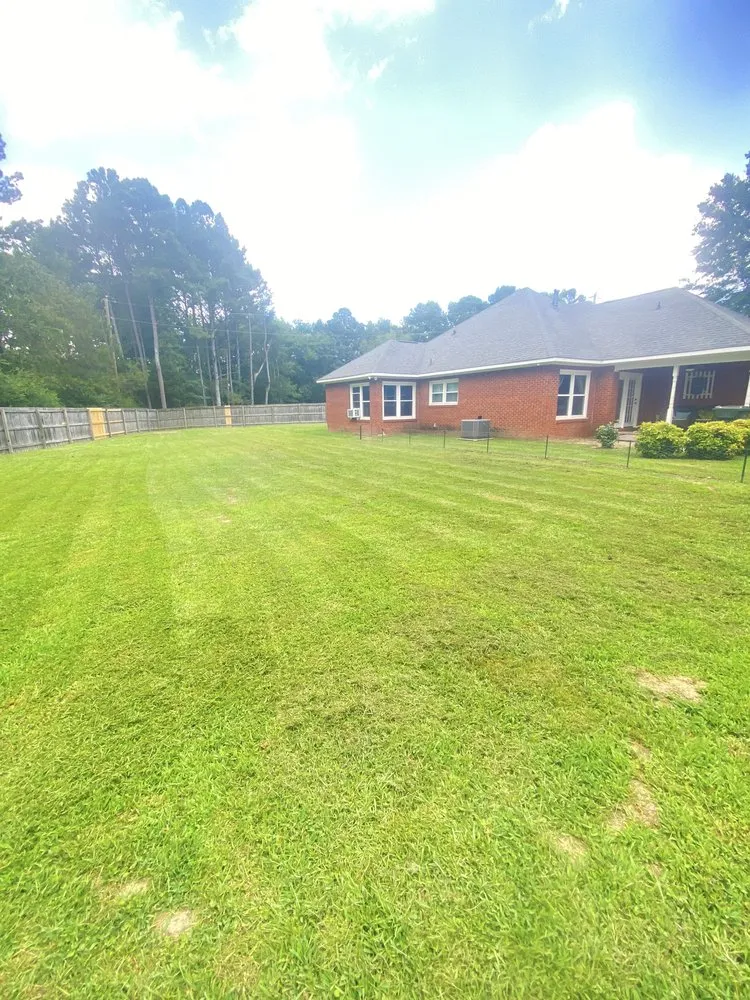Custom landscaping services for year-round maintenance in Hartselle, AL by JC Mowing and Yard Services