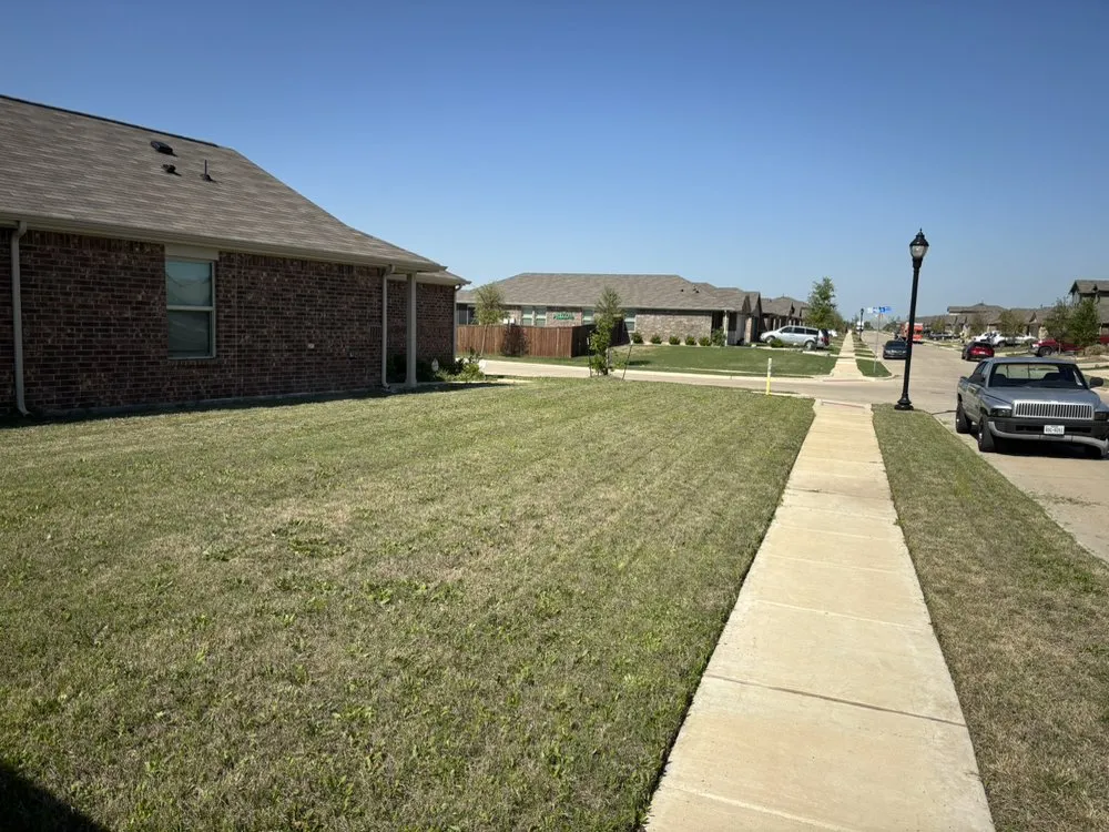 Local landscape design for homes in Forney, TX by JC Mowing
