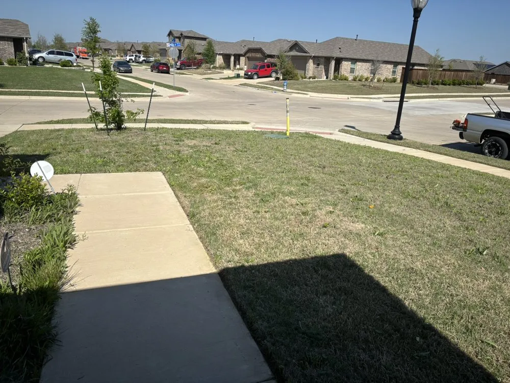 Custom garden landscaping for beautiful yards in Forney, TX by JC Mowing
