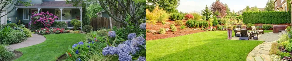 Professional residential landscaping with custom design in Kent, WA by JC Nelson Lawn Service