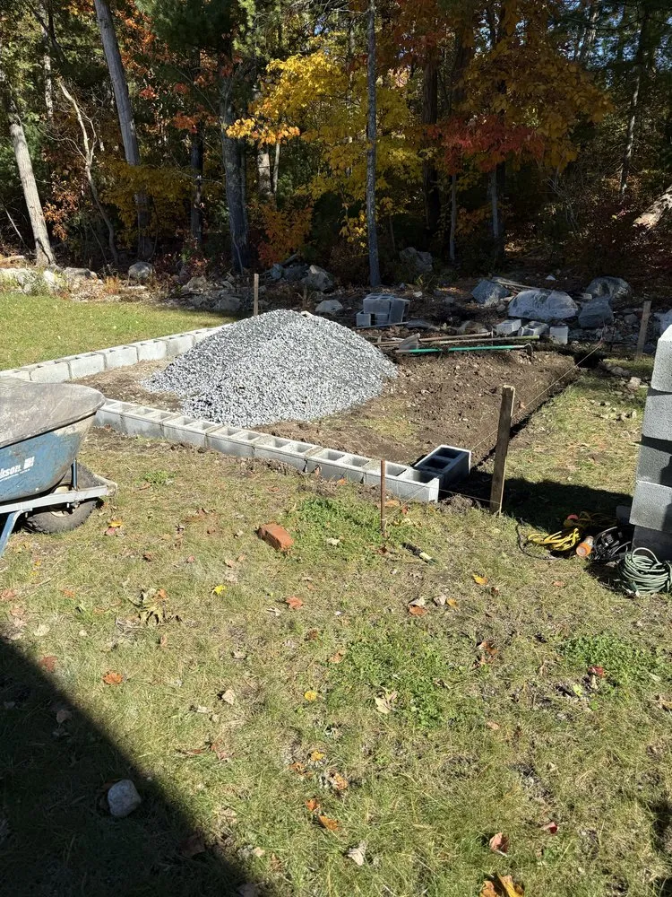 Custom landscape design for homes in Norwood, MA by JC Neto Landscape