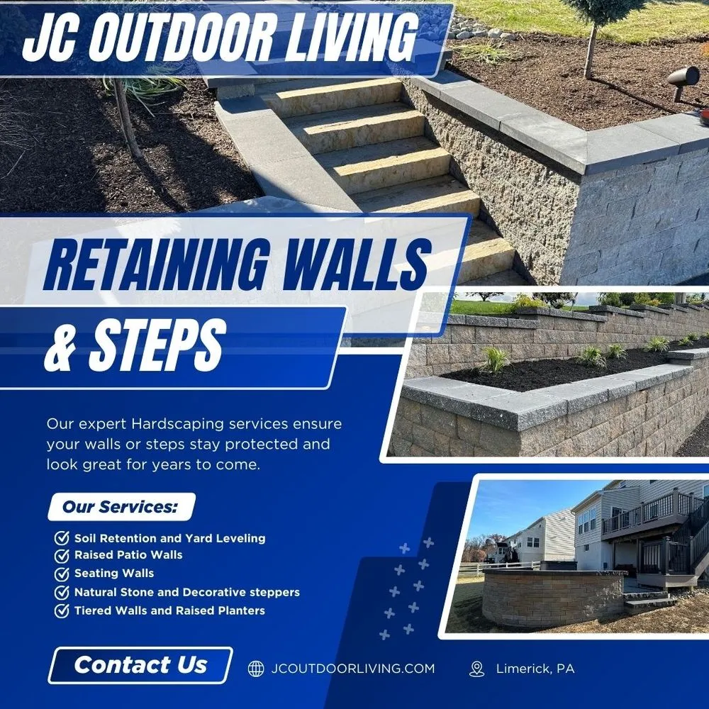 Reliable outdoor landscaping experts serving Pottstown, PA - JC Outdoor Living