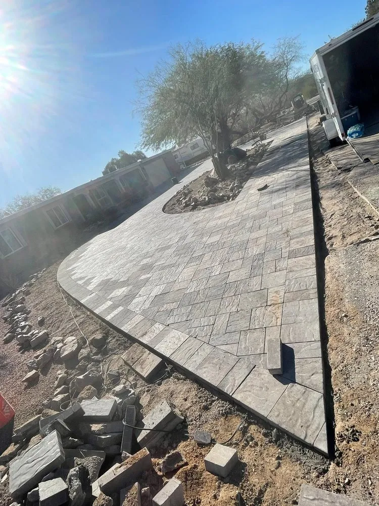 Affordable landscape installation in Tucson, AZ - JC PaversAz