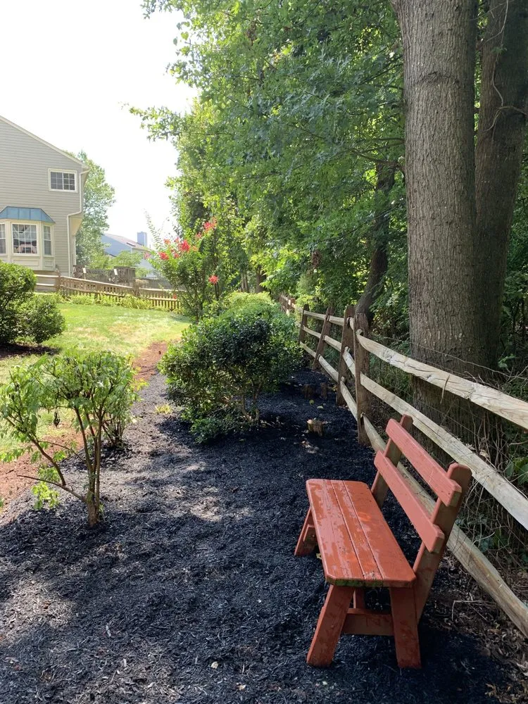 Professional landscape design in Sully Station, VA by JC Residential Service