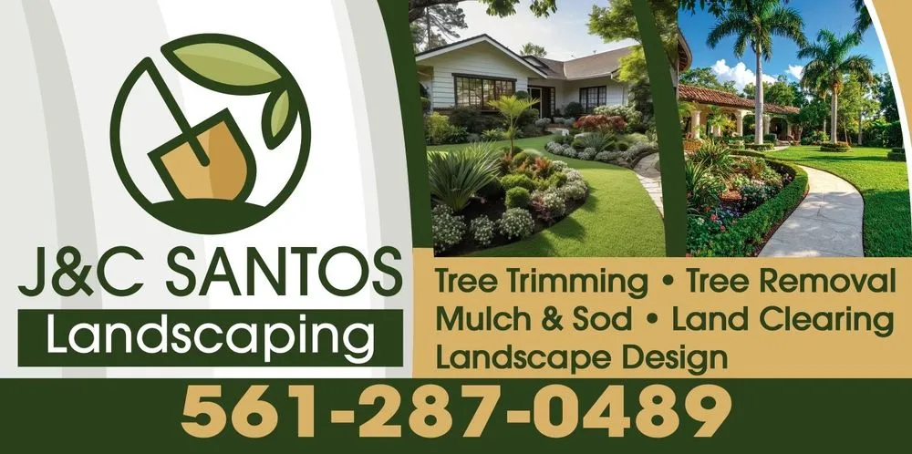 Expert lawn mowing service in Boca Raton, FL by J&C Santos Landscaping